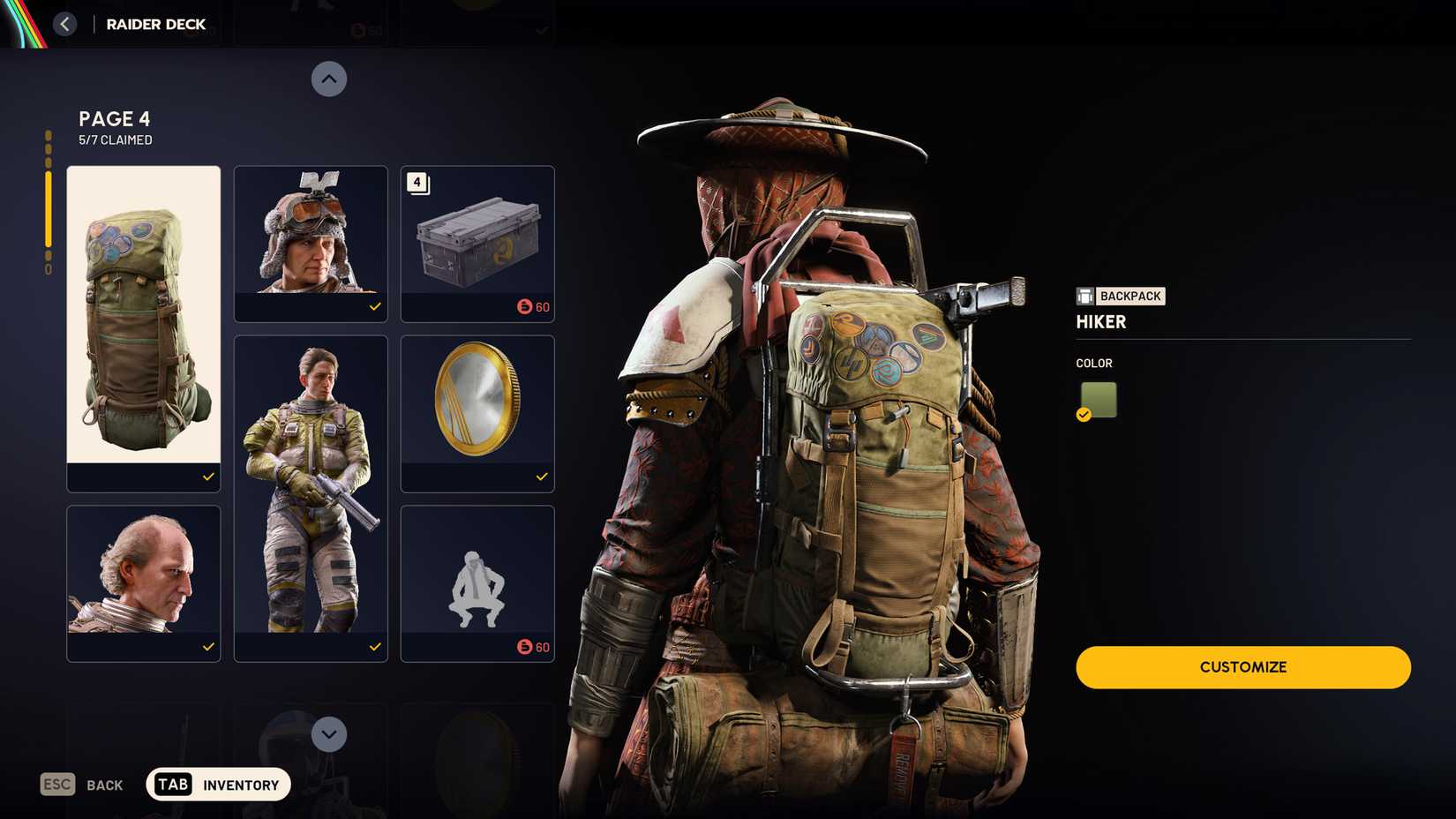 ARC Raiders Raider Deck