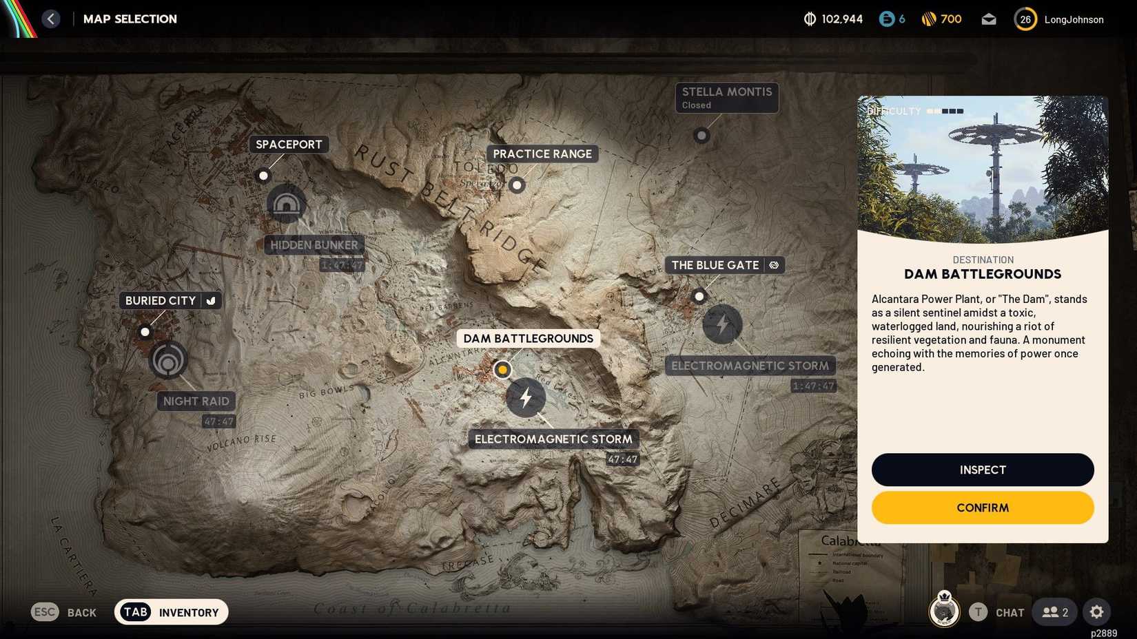 Mapa da região enferrujada dos Raiders ARC dropraro-guia-cartoes-chave-arc-raiders