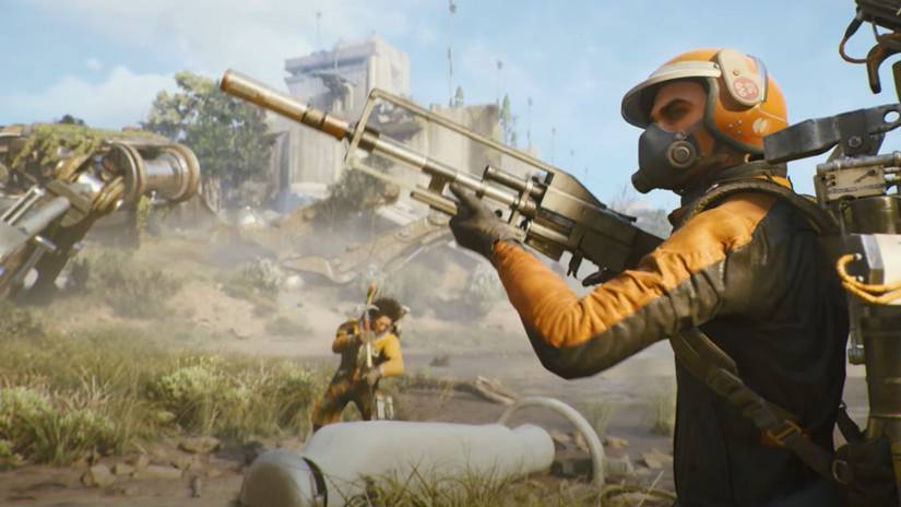 Sentinel dalam game ARC Raiders, menampilkan elemen PvE dan PvP.