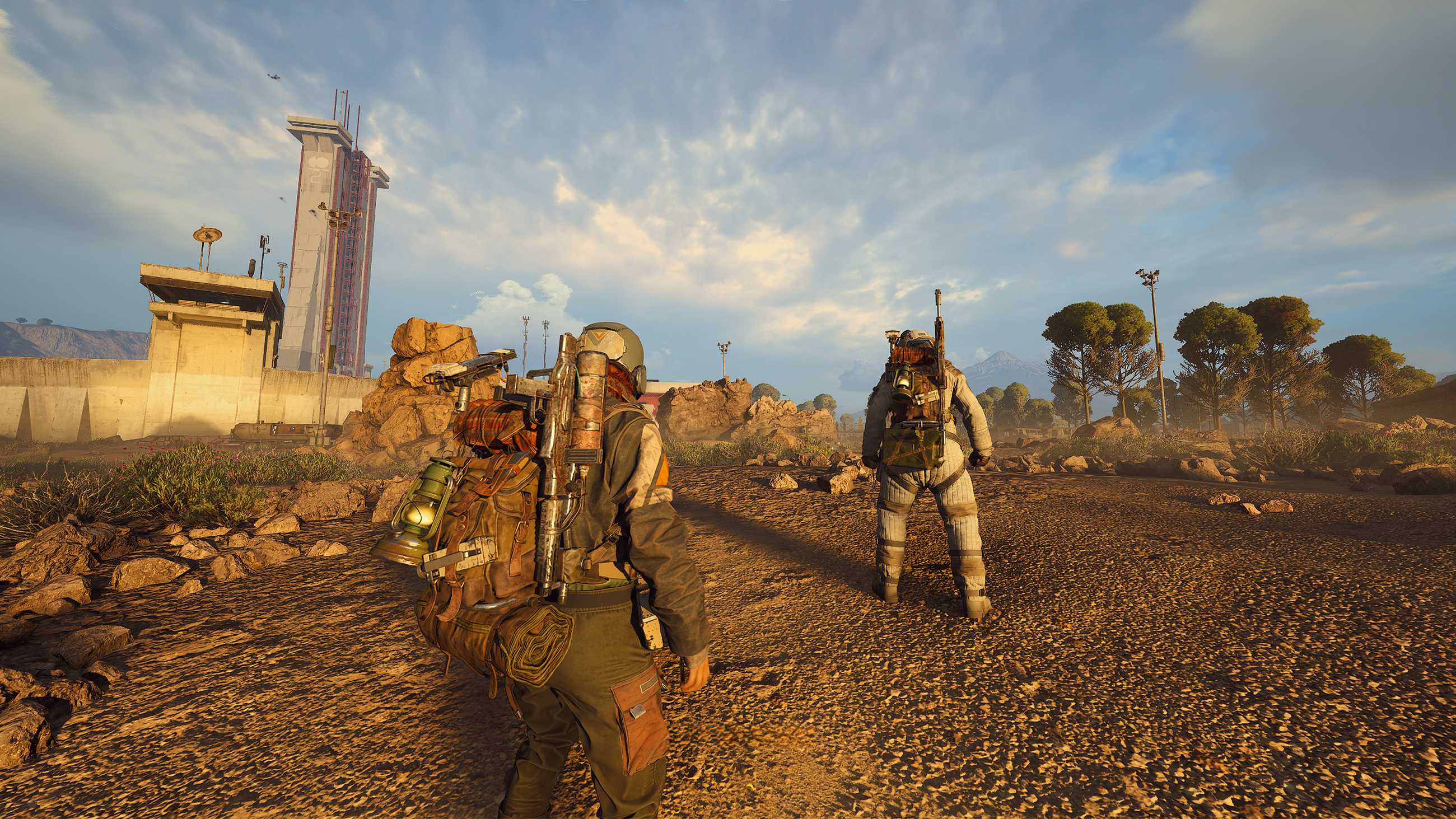 Arc Raiders solo round with another player