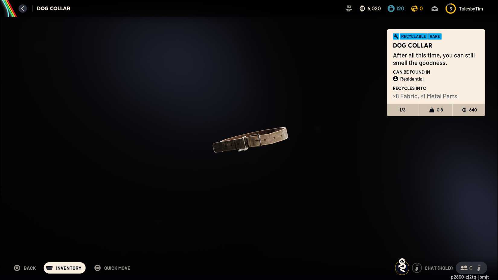 A Dog Collar in ARC Raiders 