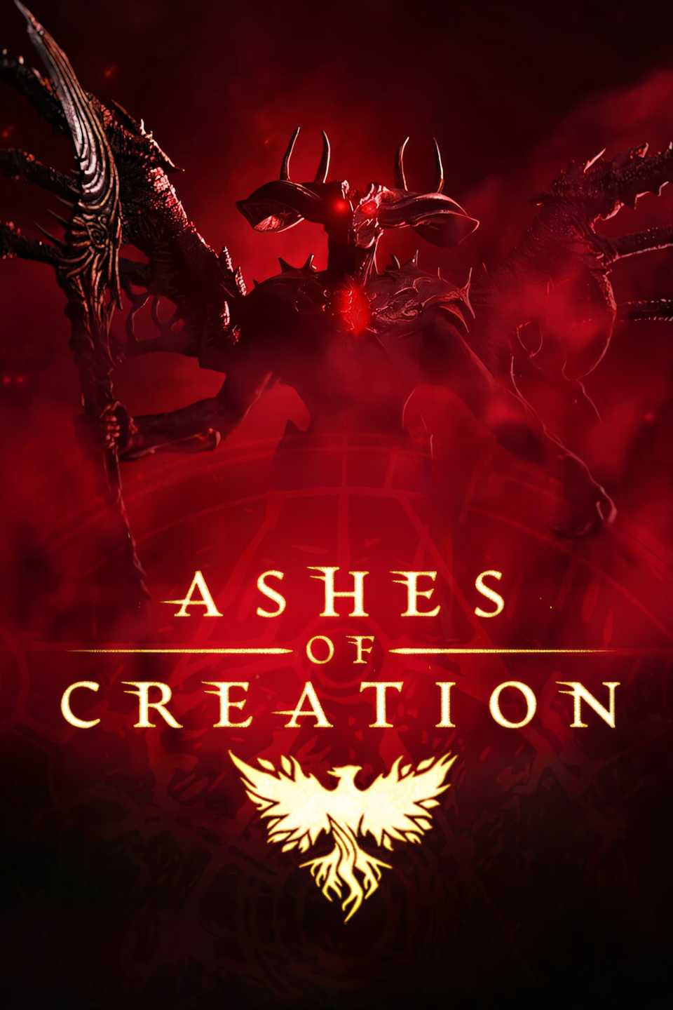 Arte da capa da página da tag Ashes of Creation