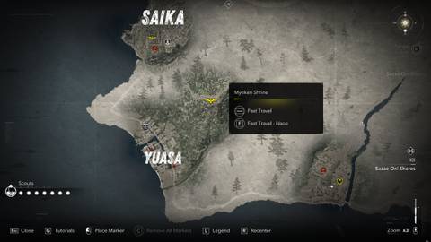 Assassin's Creed Shadows Blade of Yumminess Guard Location