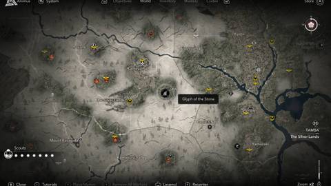 Assassin's Creed Shadows Strange Door Glyph of the Stone Location