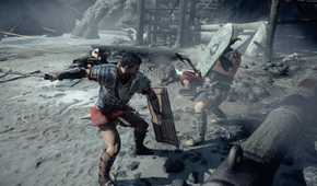 Attacking an enemy in Ryse Son of Rome