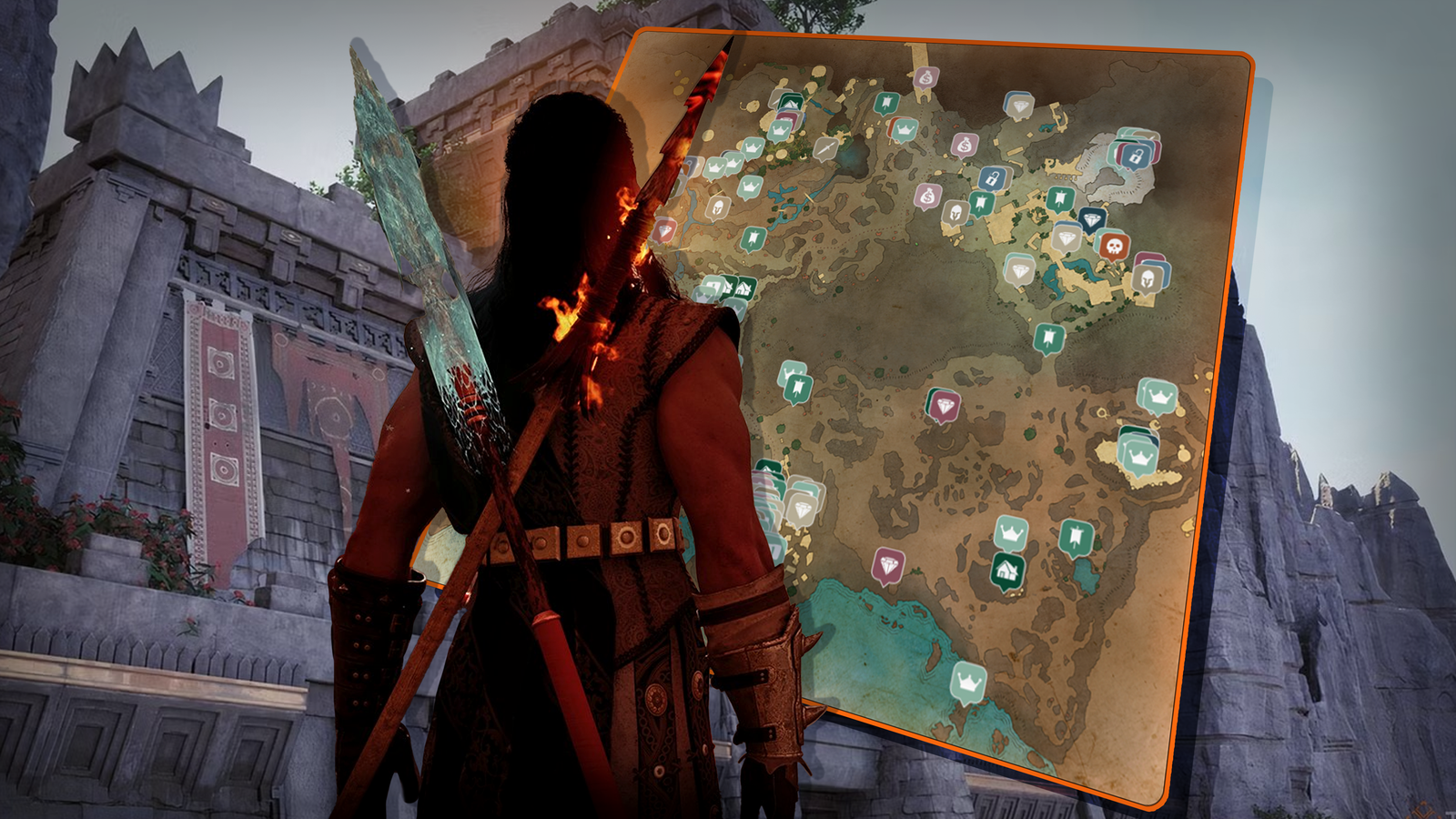 Scarps Map Avowed: Shatterscarp Interactive Map