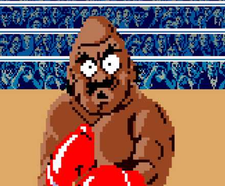 Bald Bull in Punch-Out (Arcade)