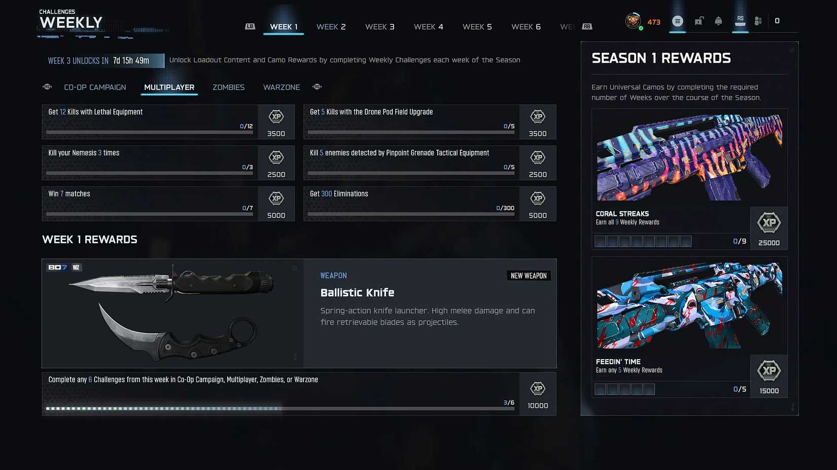 Ballistic Knife in Black Ops 7