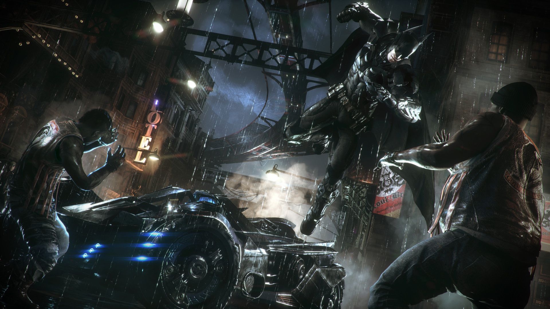 Batman Arkham Knight - tangkapan layar resmi 1