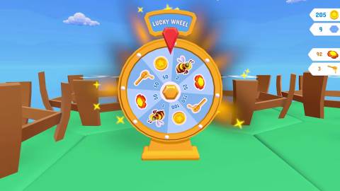 be a bee lucky wheel
