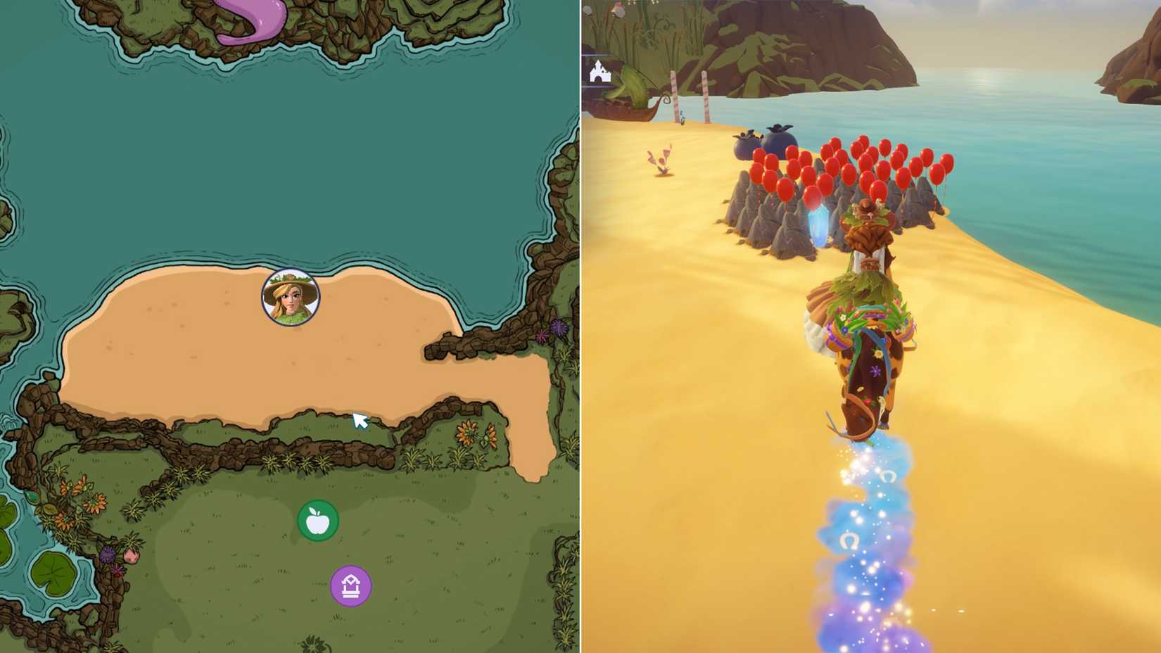 beach where you had some fun with Balloons in ddv