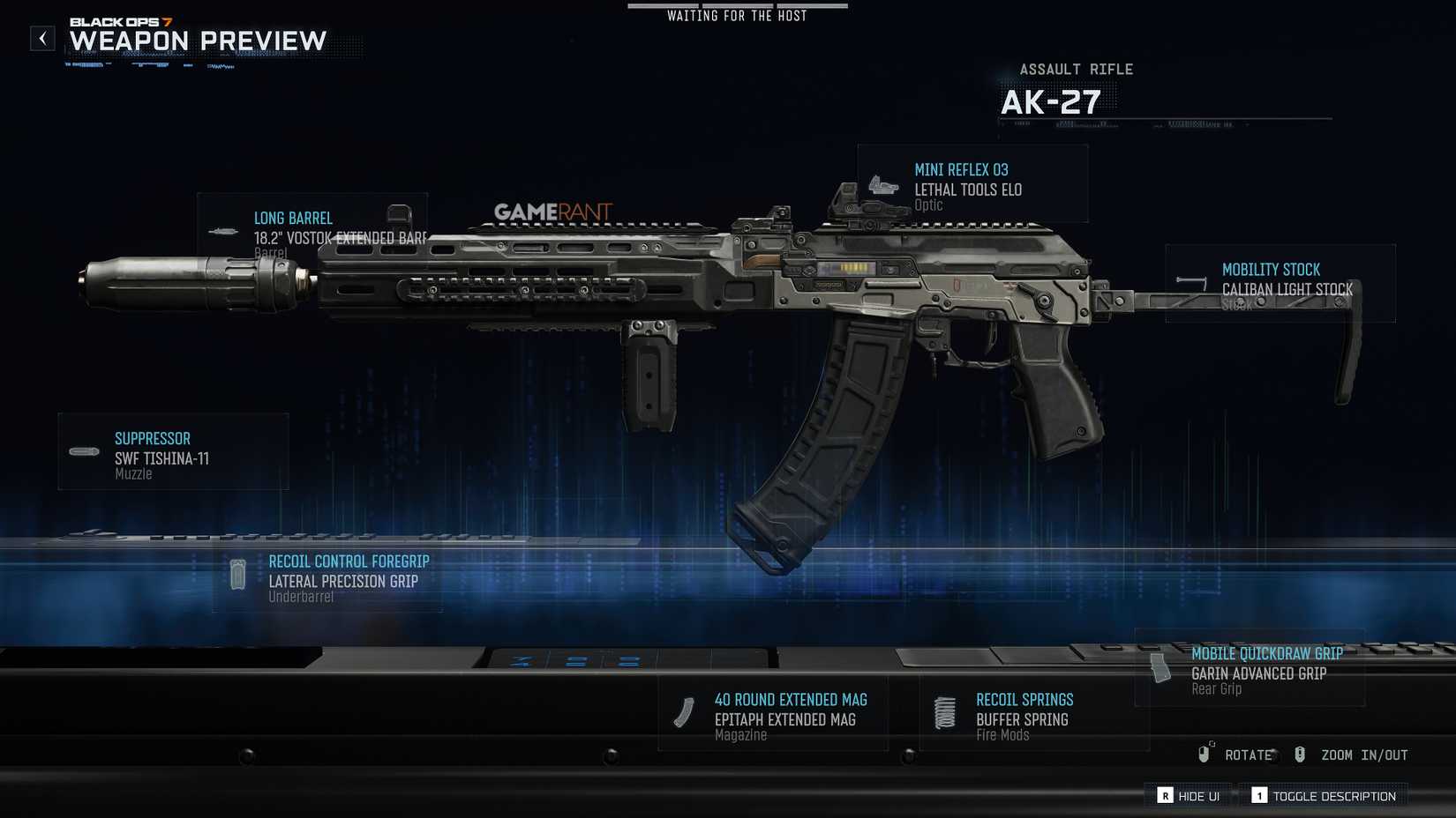 Best AK-27 Loadout in Black Ops 7