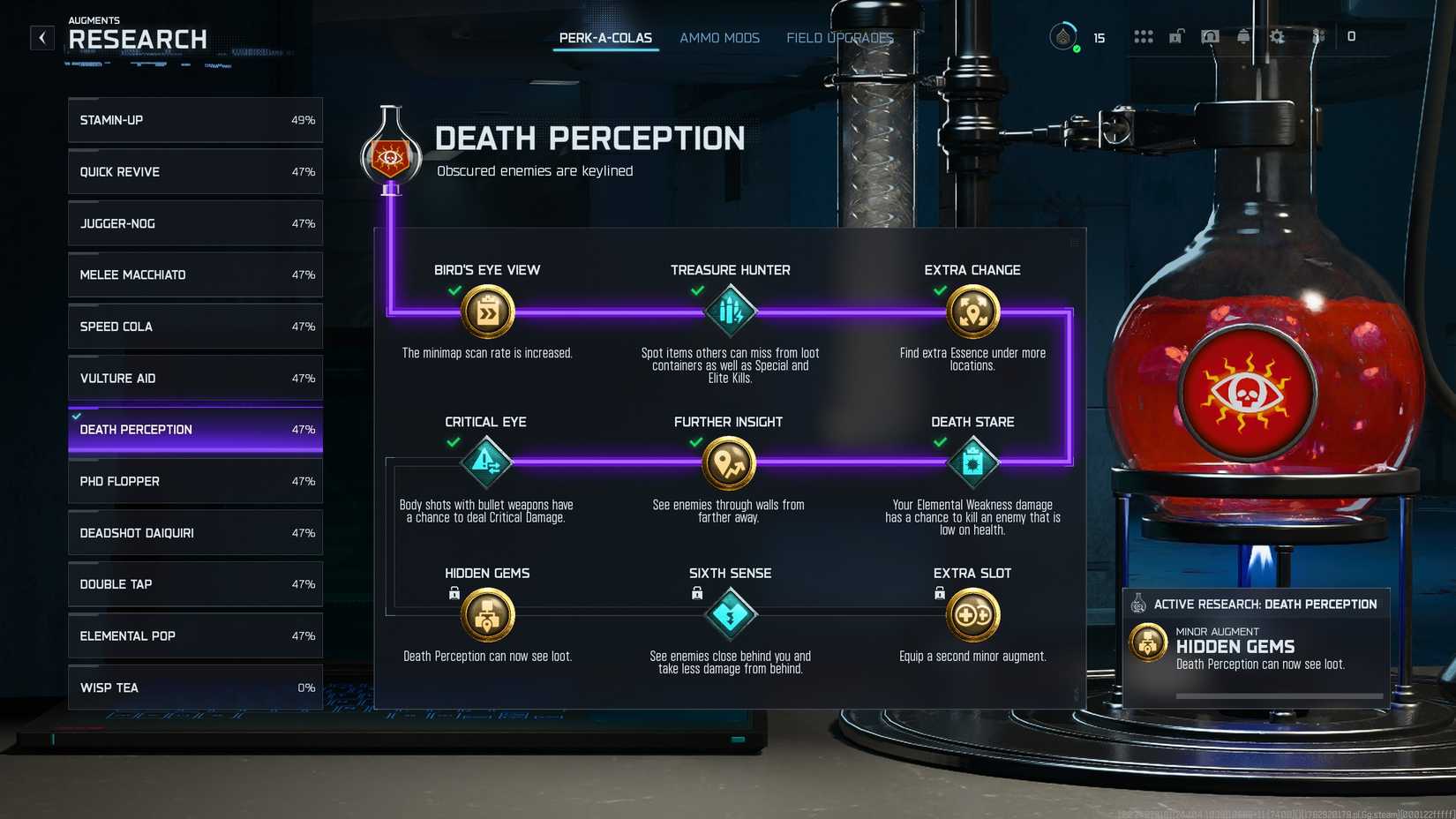 Best Augments for Death Perception in Black Ops 7