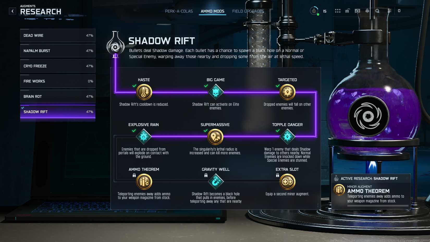 Fellshadow Rift Best Ammo Mod Augments in BO7 Zombies