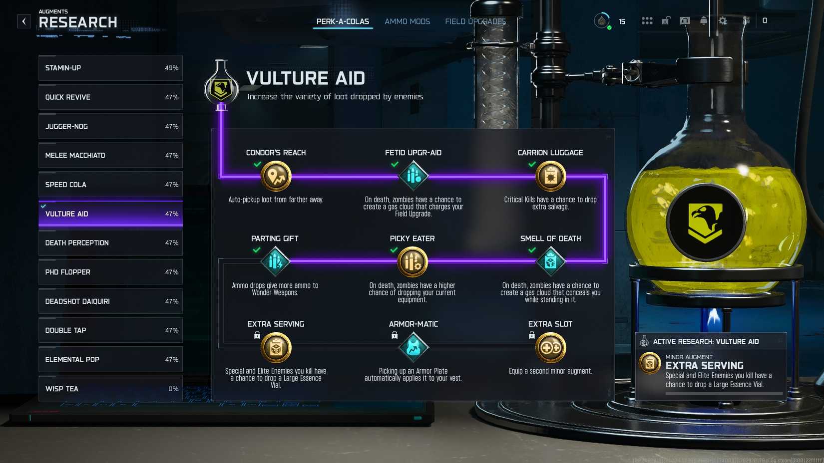Best Augments for Vulture Aid in Black Ops 7