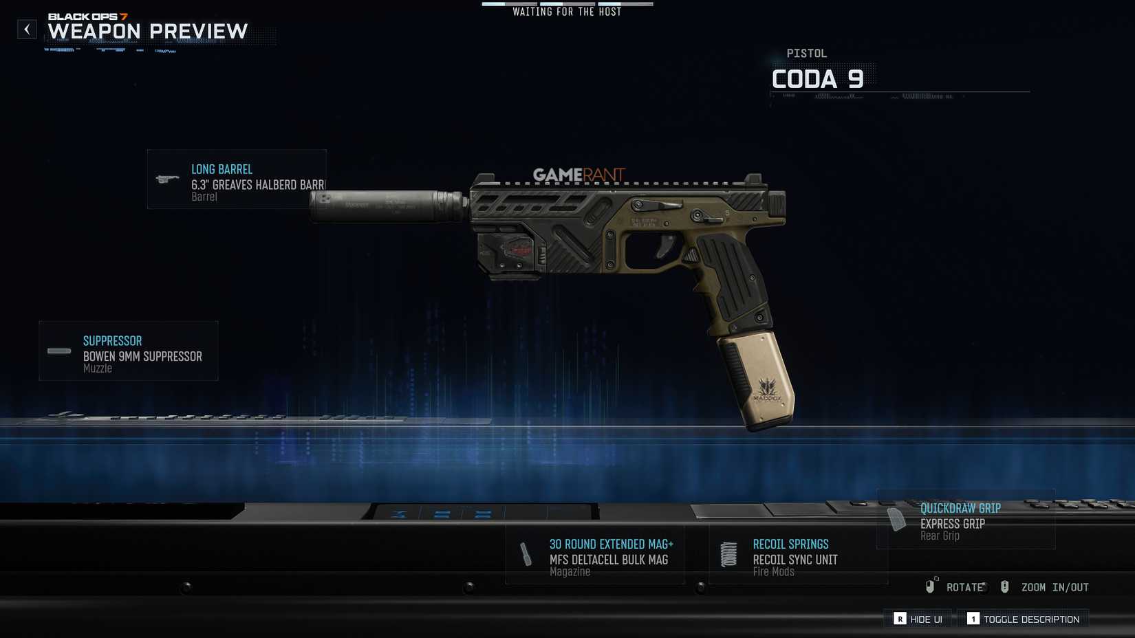 Best CODA 9 Build in Black Ops 7
