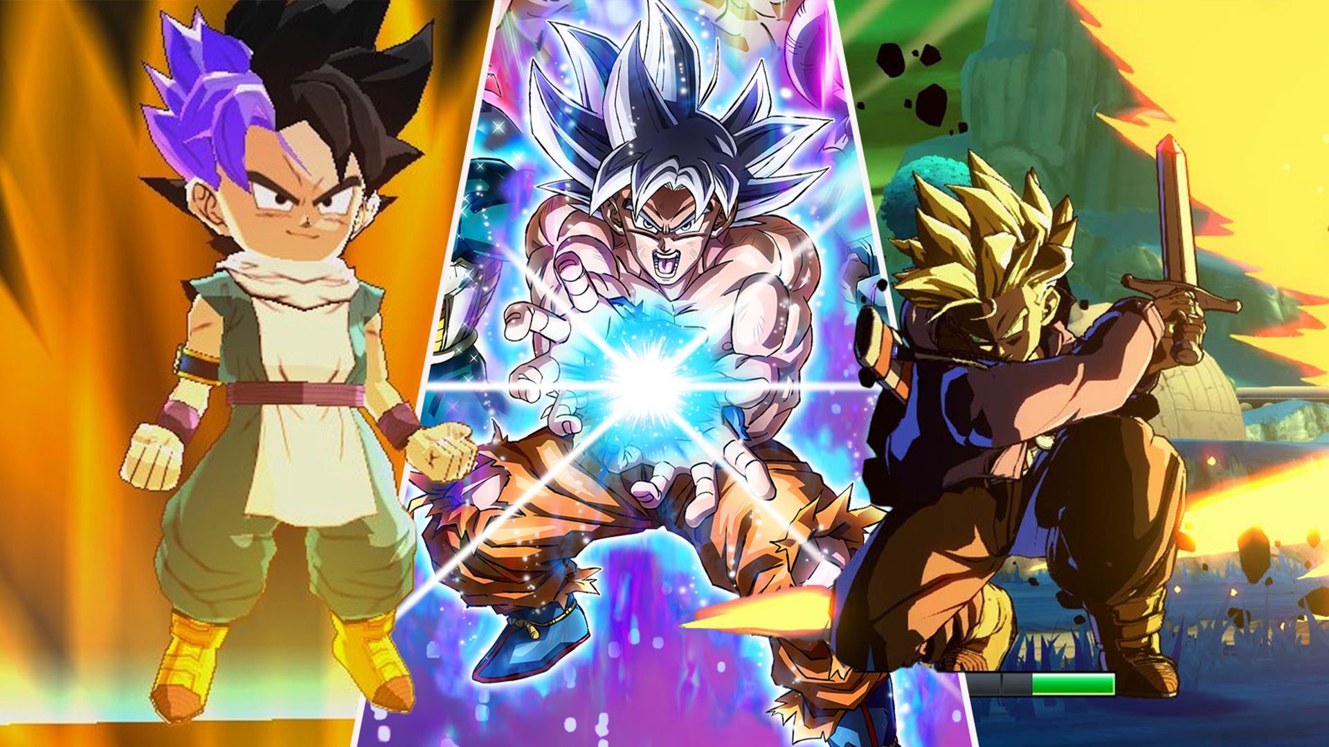 best dragon ball games fighterz, dbz, sparking zero, fusion