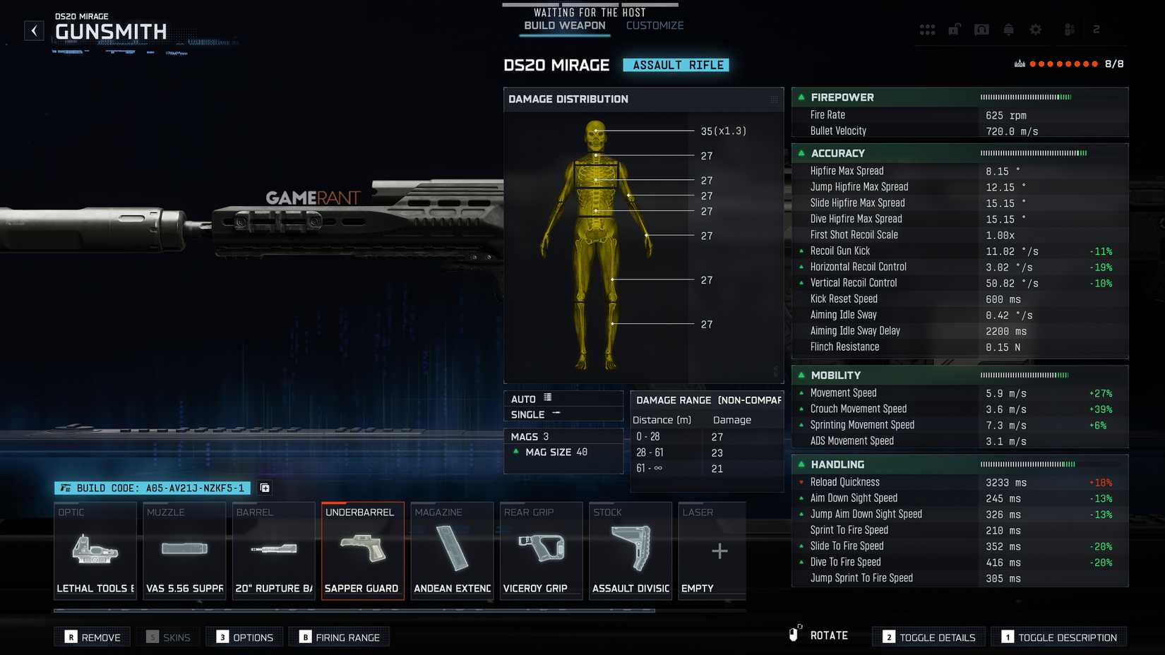 Best DS20 Mirage Loadout in Black Ops 7 - 2 