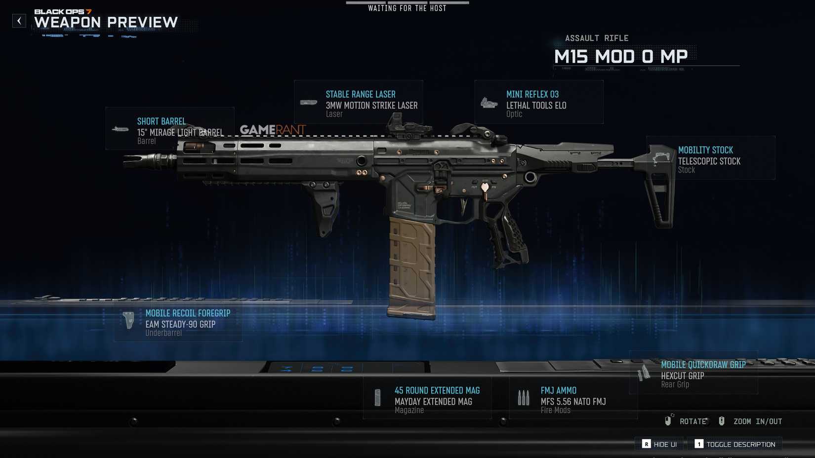 Best M15 MOD 0 in Black Ops 7