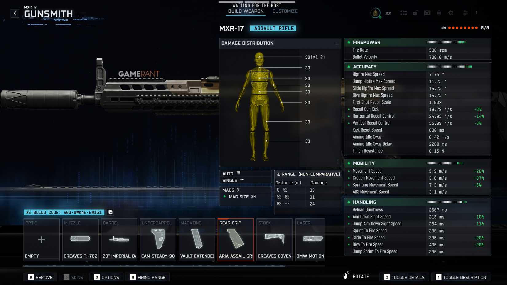 Melhor carregamento de MXR-17 em Black Ops 7 - 2 