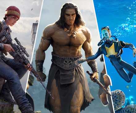 Best Open-World Games Where You Start with Nothing dayz, conan exiles, subnautica