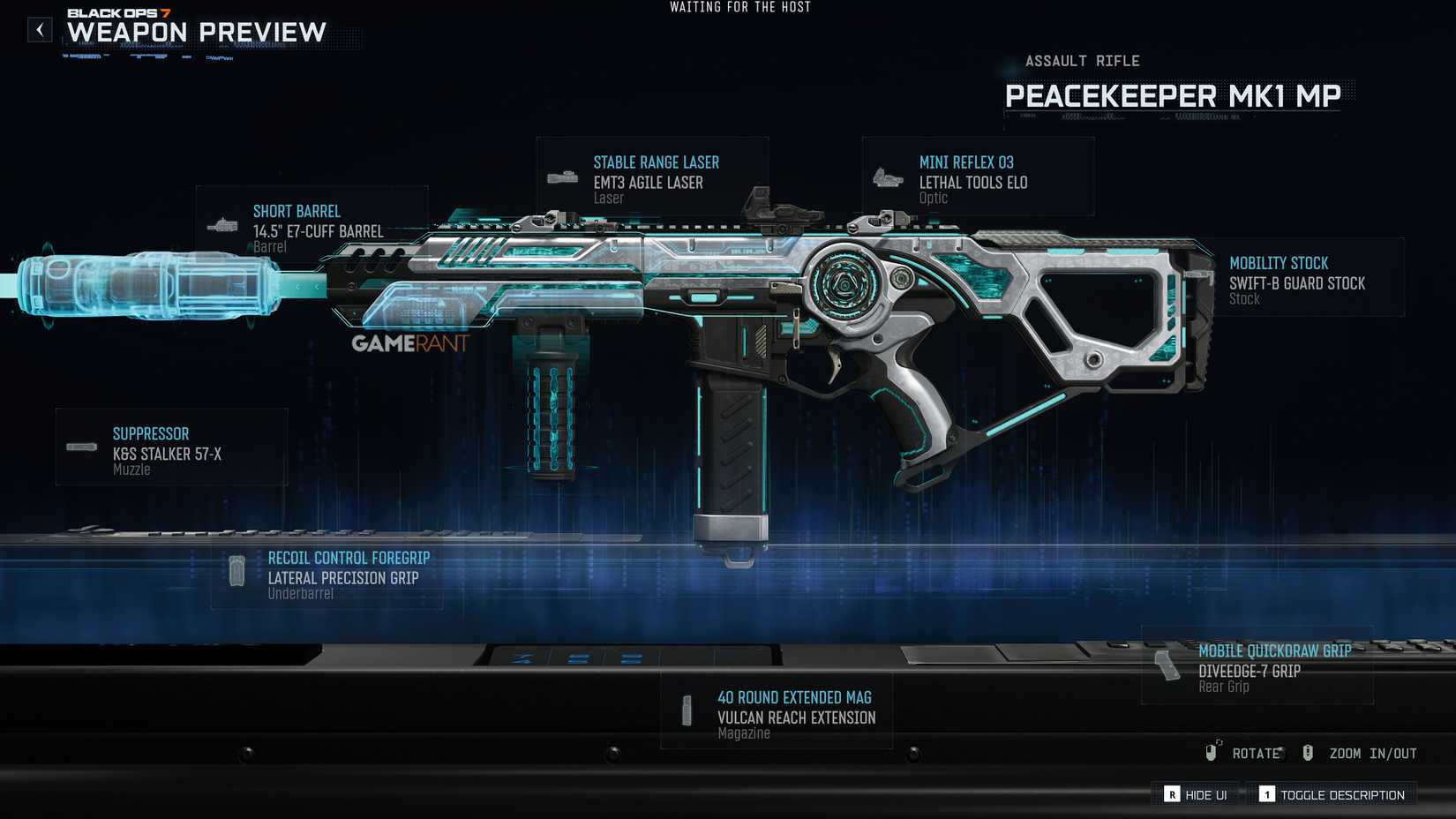 Best Peacekeeper MK1 Loadout in Black Ops 7