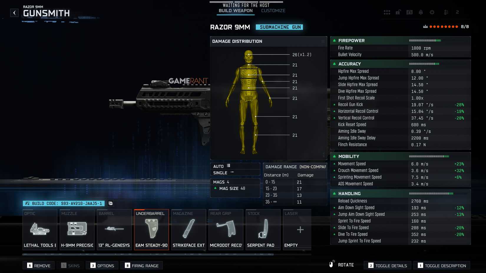 Razor Weapons Cod Best Razor 9mm Loadout in COD Black Ops 7