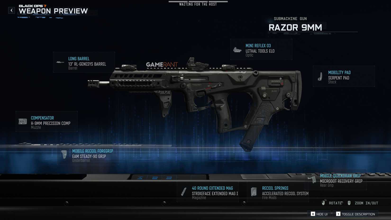 Best Razor 9mm Loadout in COD Black Ops 7