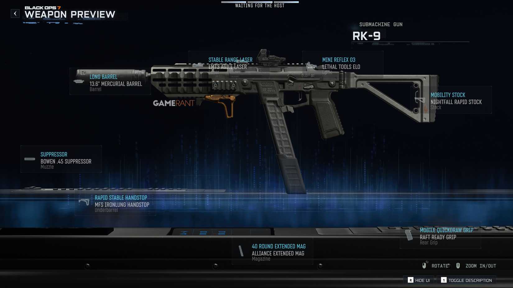 Best RK-9 Loadout in Black Ops 7