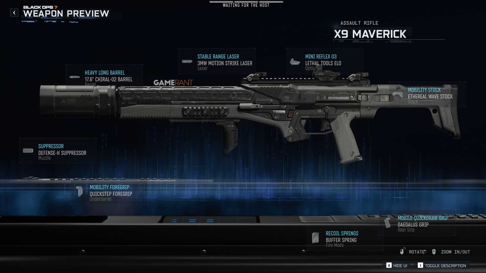 Best X9 Maverick Loadout in Black Ops 7