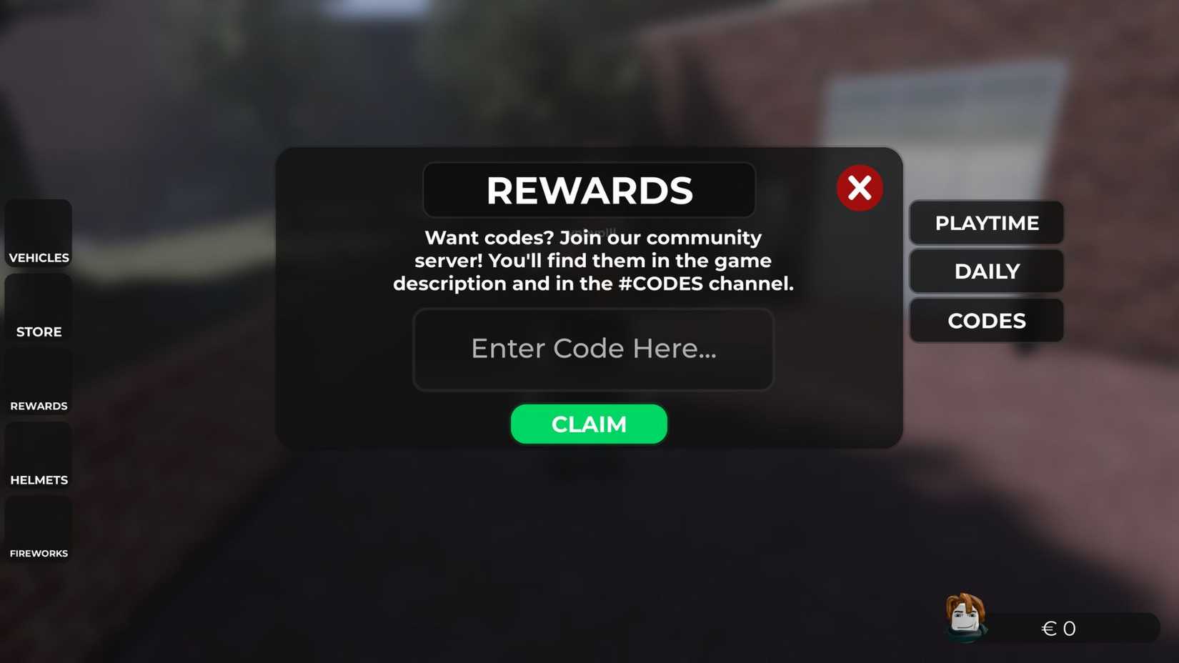 Bikelife Netherlands the codes tab