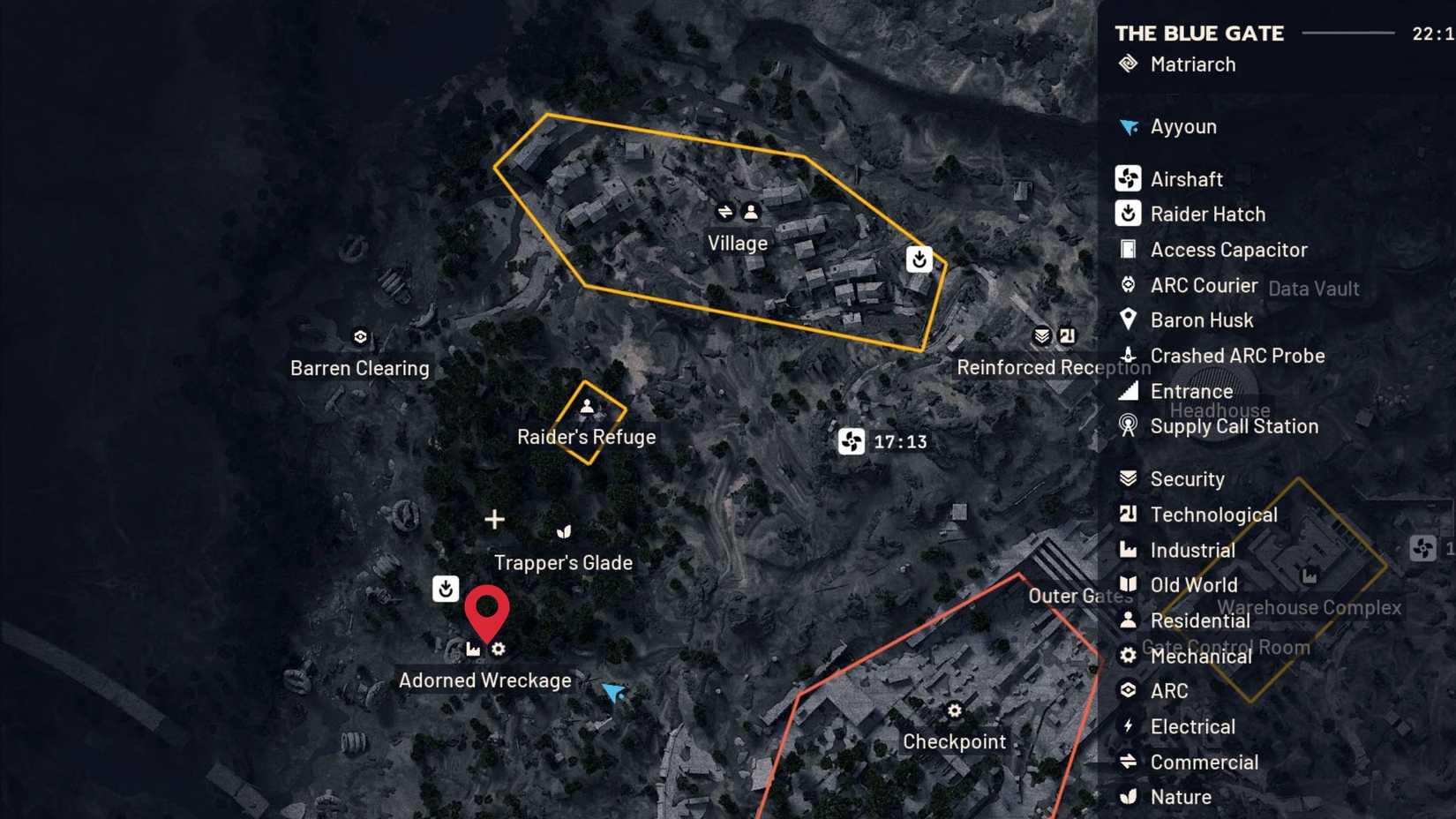 Blue Gate Deforester Husk Location ARC Raiders