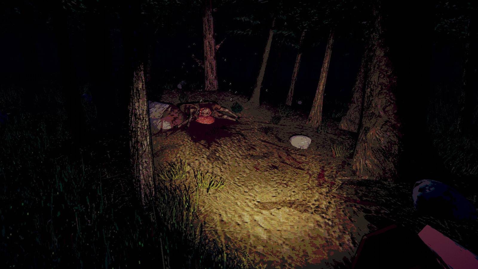 Blue Ridge Hunting forest exploration gameplay screenshot