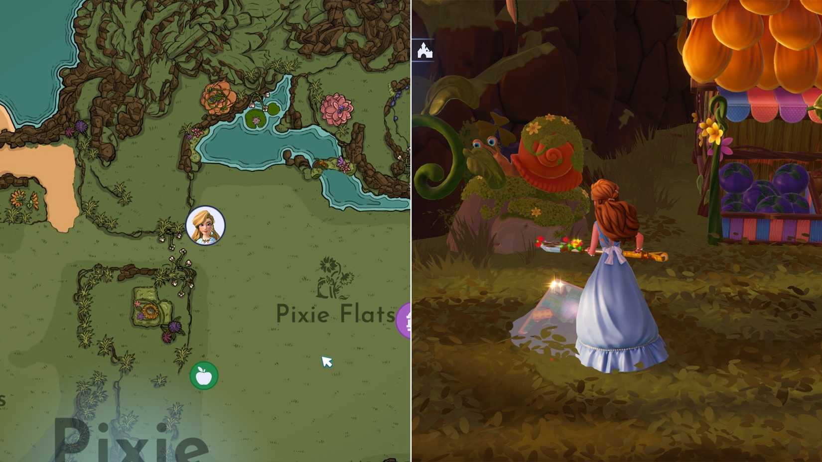 board game location in ddv disney dreamlight valley