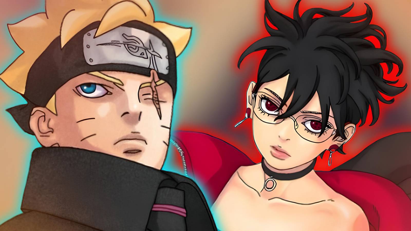 boruto most improved characters two blue vortex boruto and sarada