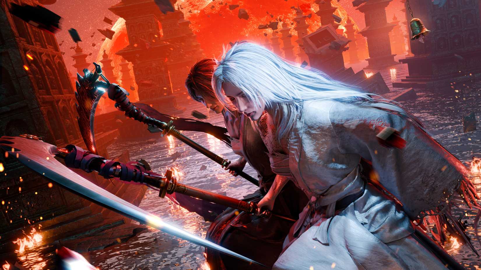 Qianye, a boss from Where Winds Meet