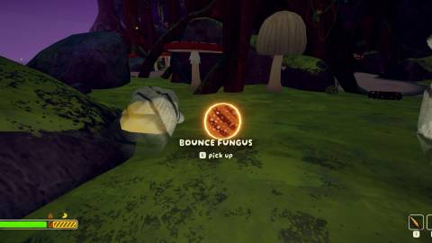 Using a Bounce Fungus in PEAK