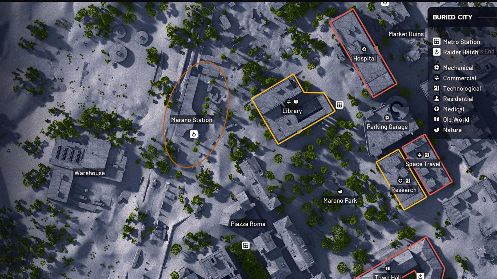 Buried City Marano Station in ARC Raiders