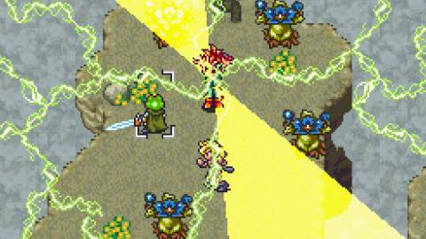 Casting magic in battle in Chrono Trigger