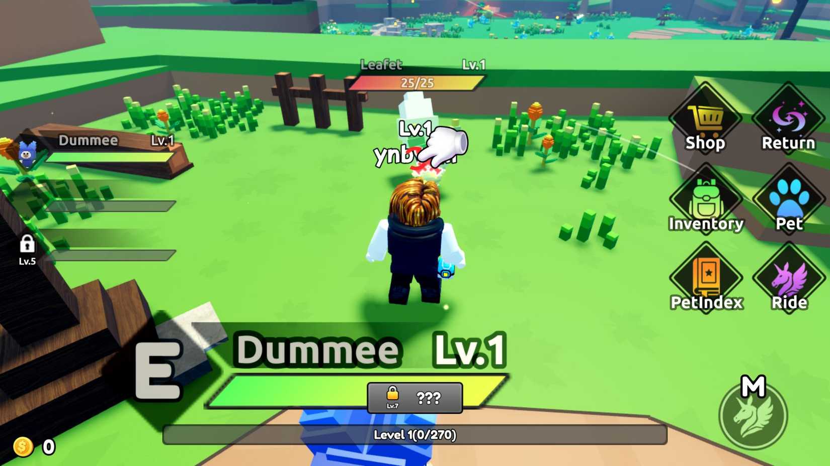 Jogador de Catch a Monster