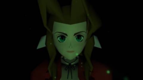 CG Aerith in Final Fantasy 7 (PS1)
