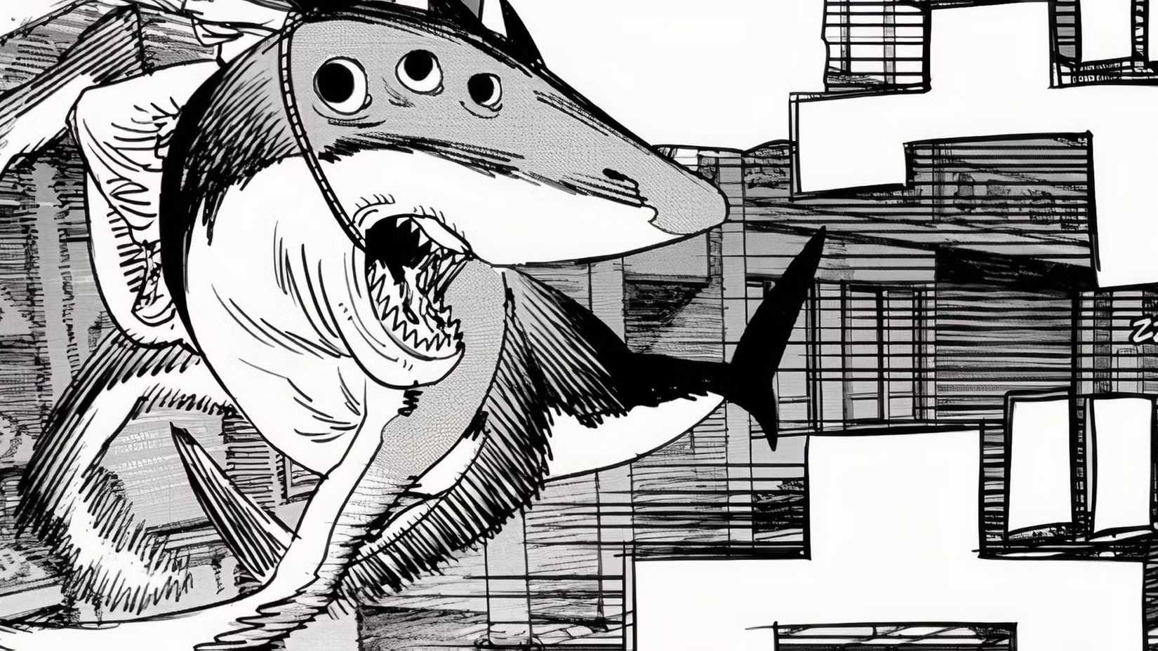 chainsaw man shark fiend devil