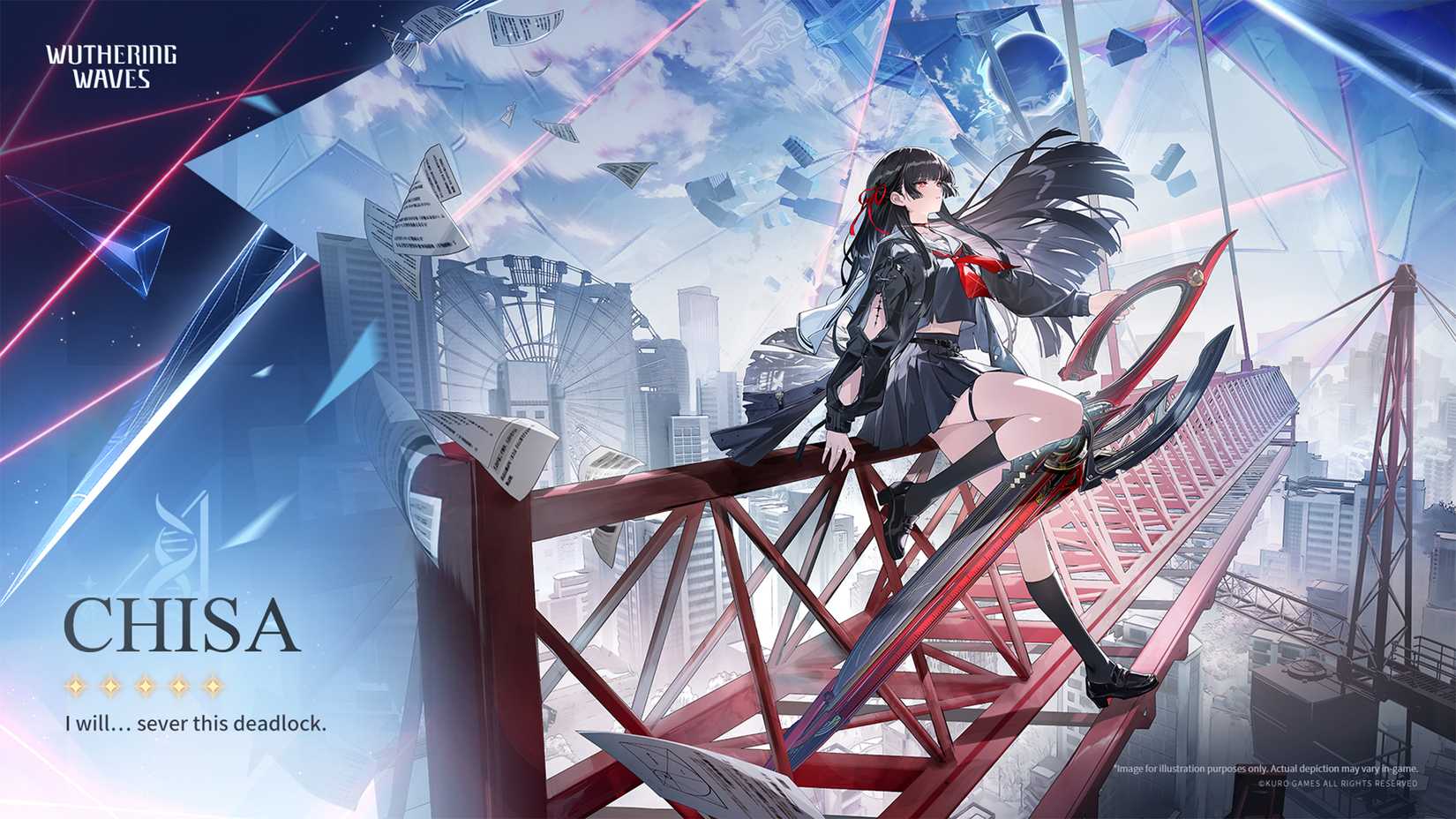 chisa in wuwa wuthering waves