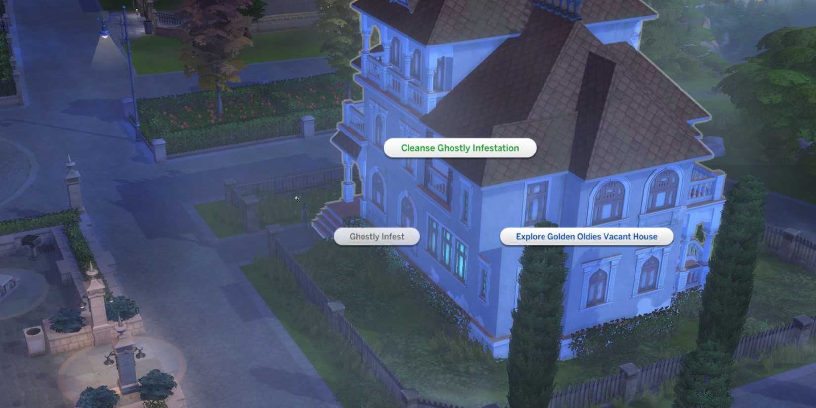 cleanse ghostly infestation the sims 4