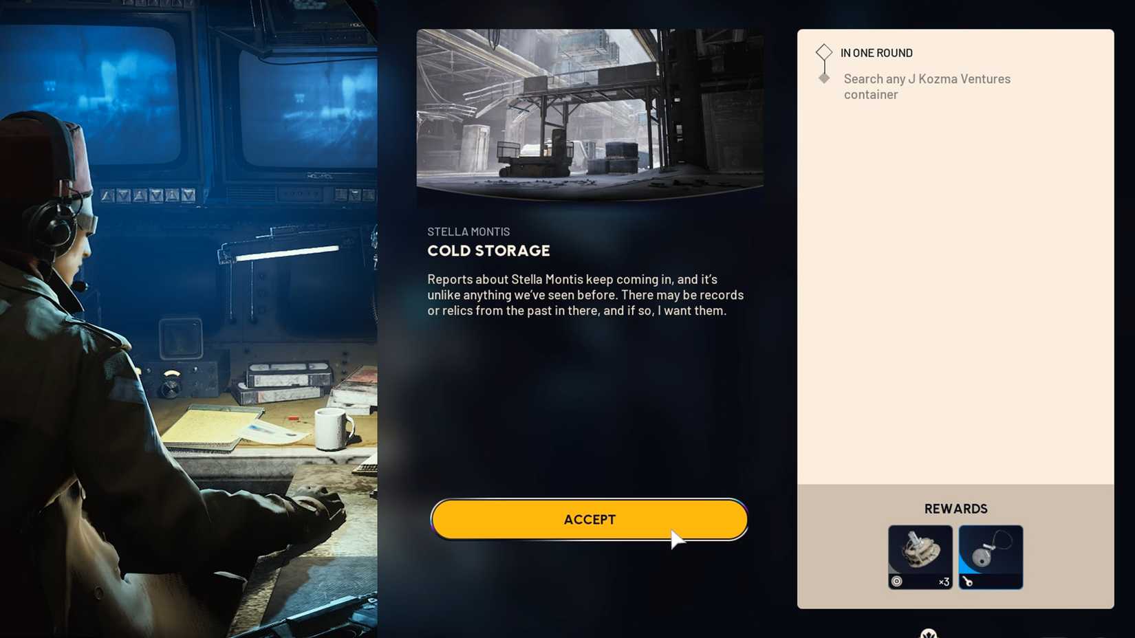 Missão de Armazenamento Refrigerado e recompensas em ARC Raiders