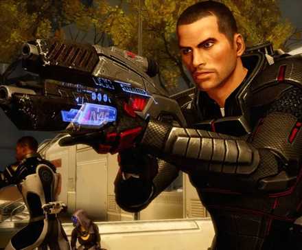 Commander Shepard in Mass Effect 2