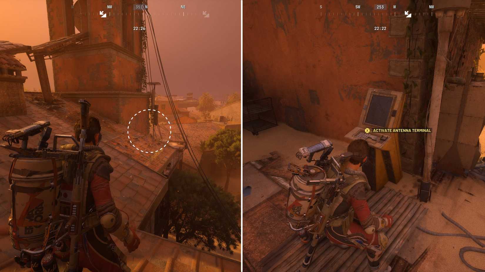 Communication Hideout ARC Raiders Activate Antenna Terminal