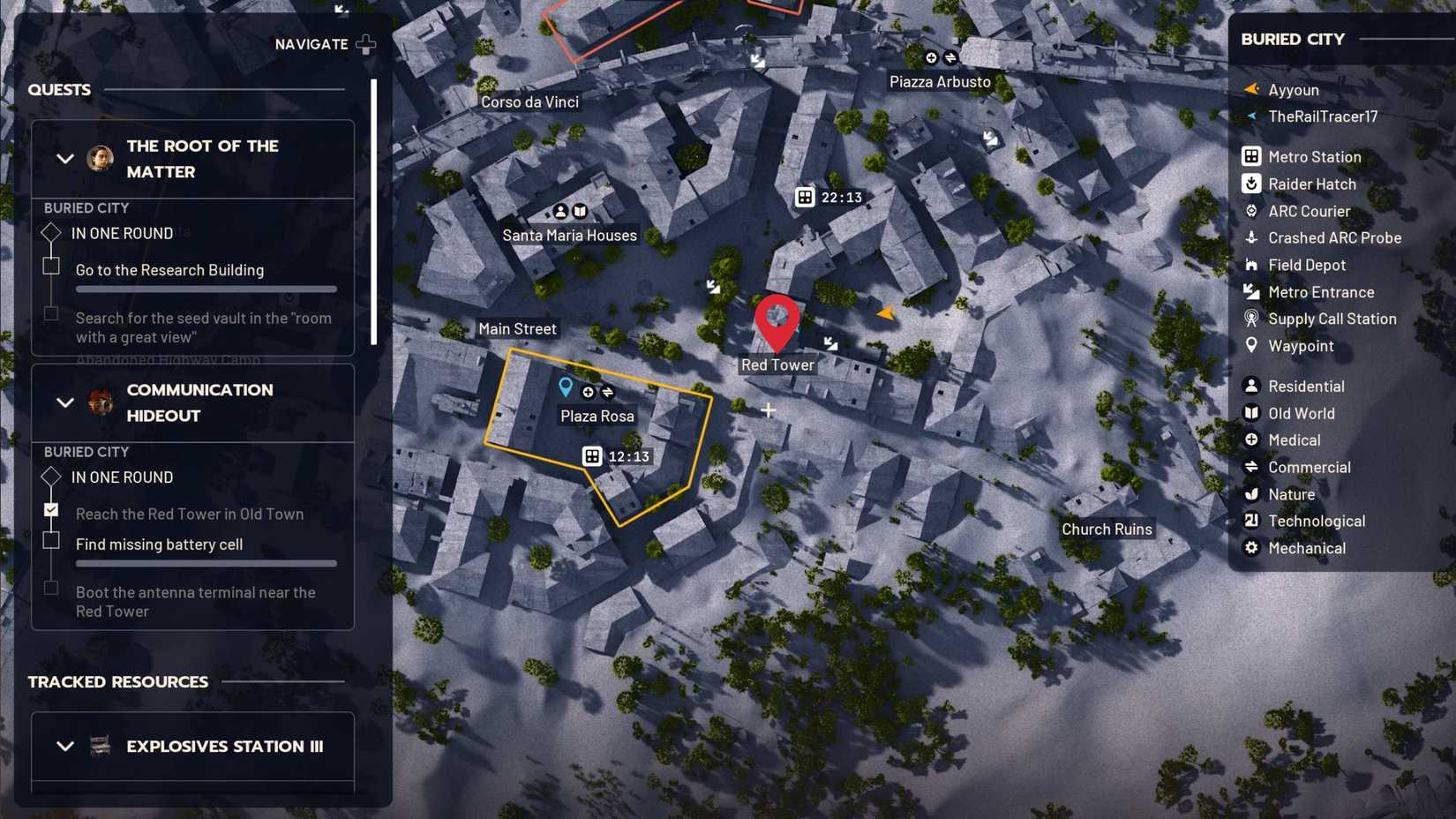 Communication Hideout ARC Raiders Red Tower Location