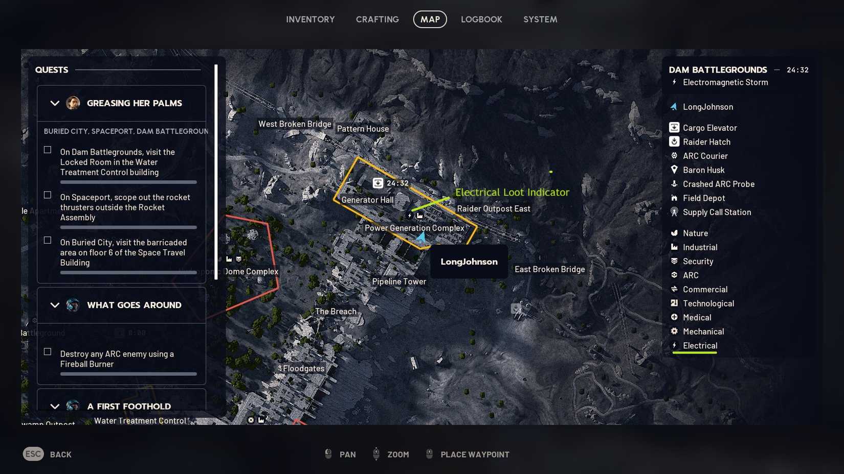 Cooling Fan Location in ARC Raiders Dam Battlegrounds