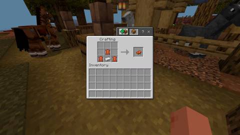 Crafting in Minecraft